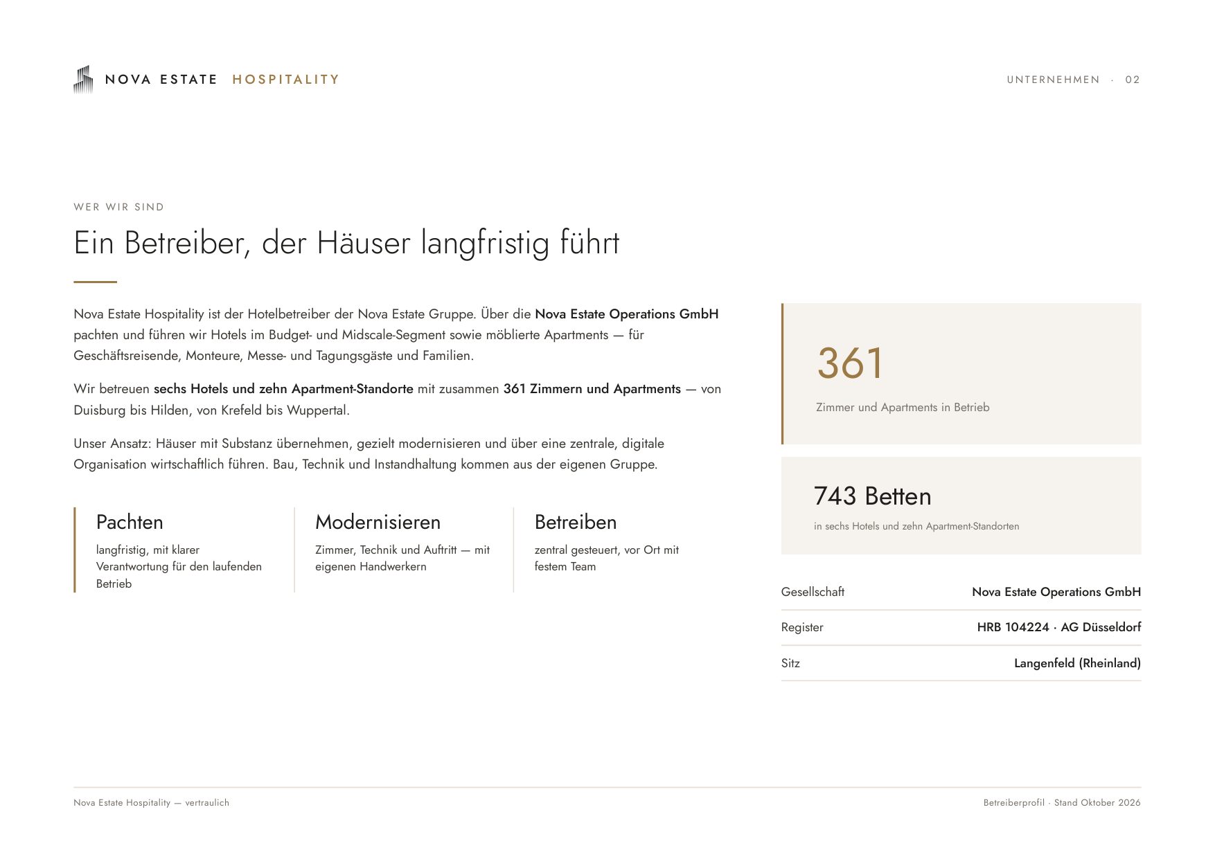 Seite 2 — Wer wir sind